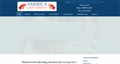 Desktop Screenshot of americalawgroup.com